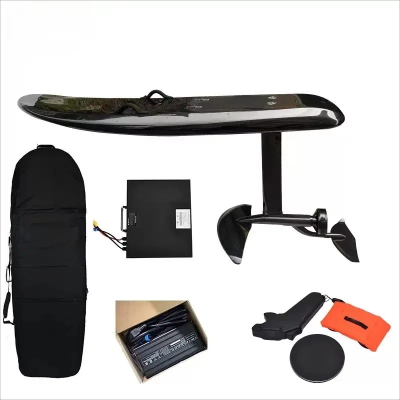 

High-Speed 50KM/H Electric Hydrofoil Surfboard Long-Distance Inflatable with Included Bag Pump Model Number Efoil Boarding
