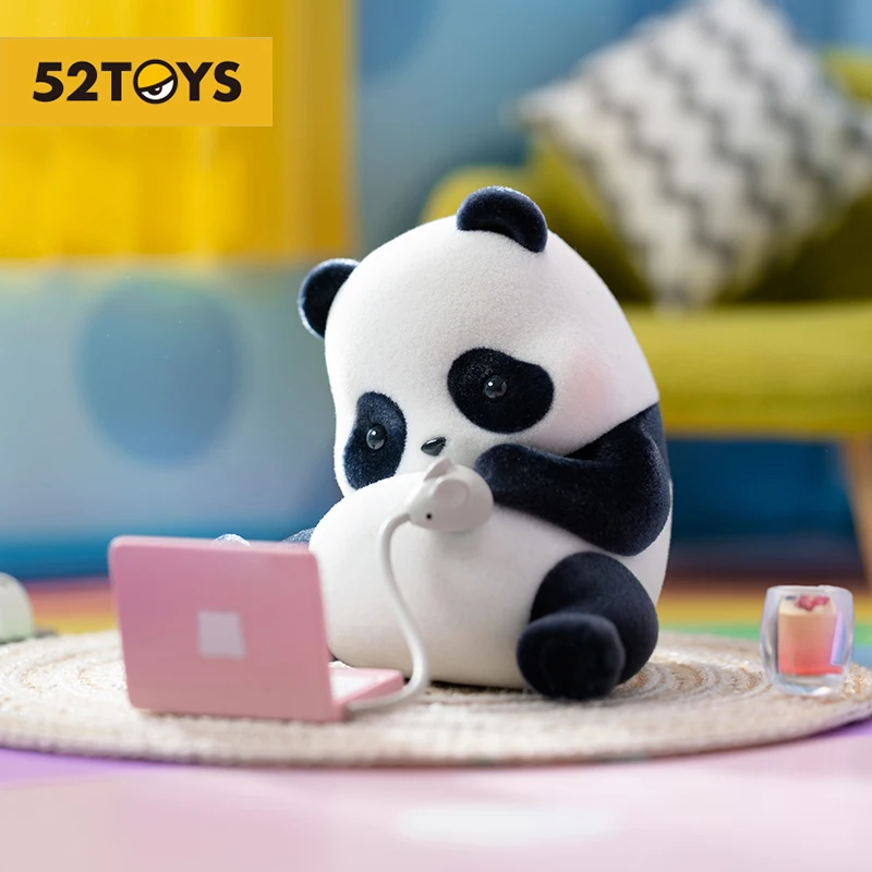 Original Panda Roll Pandas Are Also Cat Series Blind Box Toys Ornaments Action Figures Kawaii Animal Model For Girls Gift Dolls