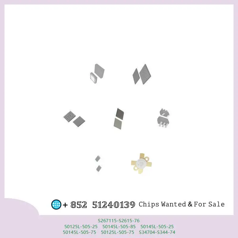 chip Integrated circuit chip MCU chip S267115-S2615-76 50125L-505-25 50145L-505-85 50145L-505-25 50145L-505-75 50125L-505-75