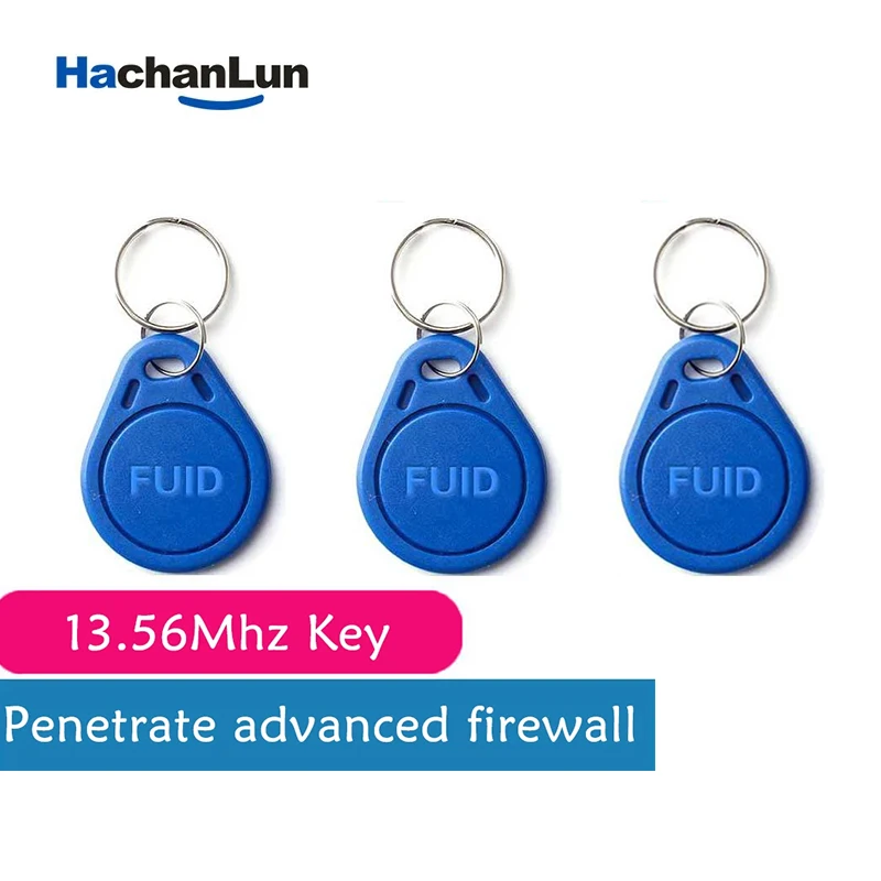 

1/5pcs FUID Tag RFID 13.56Mhz Card Proximity keyfobs Token Clone Copy One-time UID Changeable Block 0 sector