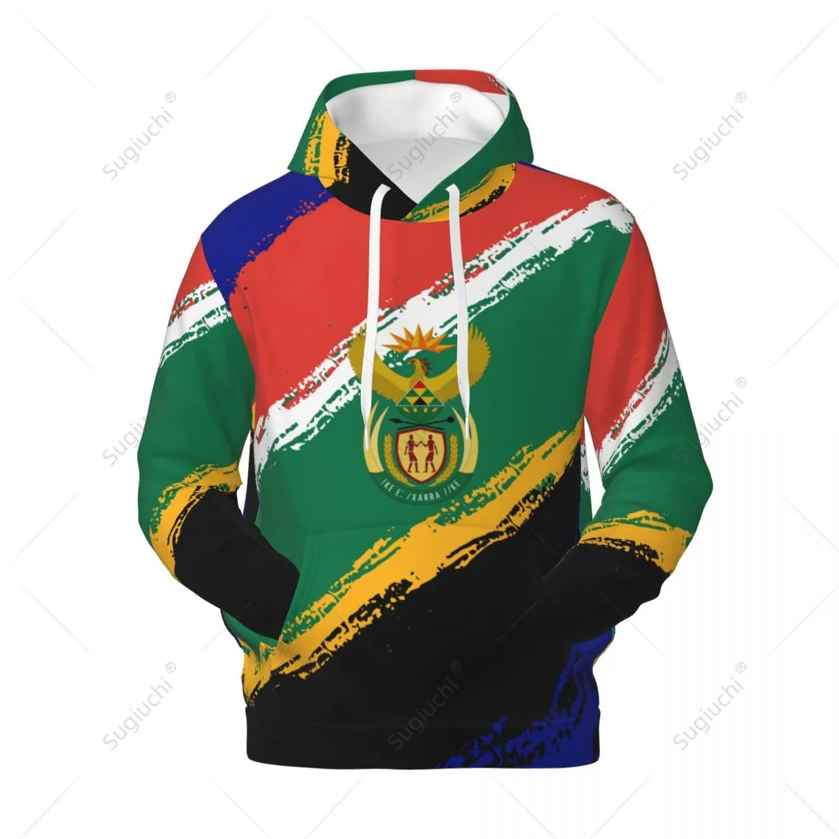 Unisex South Africa Flag Color Hoodie 3D Men Women Harajuku Sweatshirt Pullover Hoodies Polyester Casual