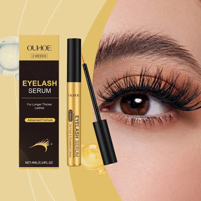 

Natural Eyelash Serum For Growth & Strength, Nourishing Care With Peptides & Panthenol, Smudge-Proof & Gentle Daily Treatment