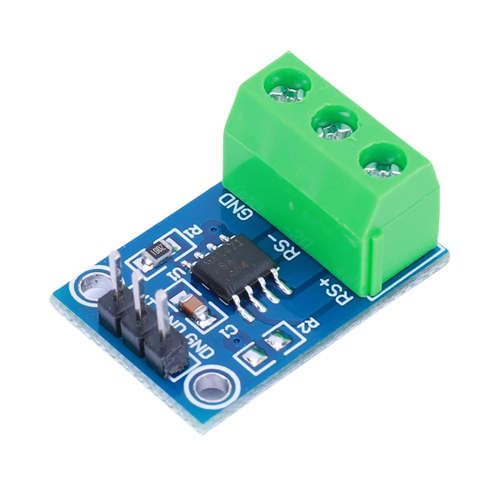 MAX471 Current Sensor Module 3A Range Current Measurement Module DC 3-36V Voltage Current Sensor Module for Arduino