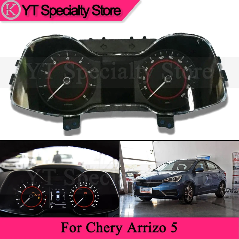 

Kamshing Instrument Cluster For Chery Arrizo 5 Speedometer Instrument Panel Odometer Tachometer J60-3820010/J60-3820010BA