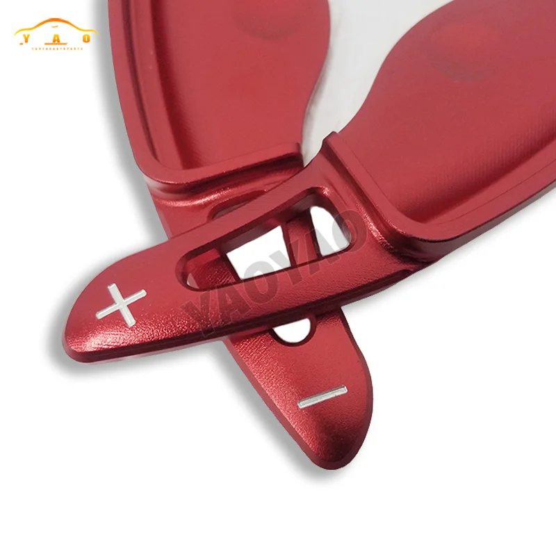 For Hyundai Kona Ioniq Veloster Car Accessories Aluminum Alloy Car Steering Wheel Gear Shifters Paddle Shift Extension