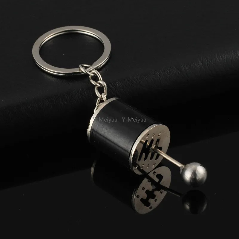 Porte-clés en métal créatif pour levier de vitesse de voiture, jouets anti-Stress pour l'anxiété, tdah, autisme, jouet sensoriel anti-Stress