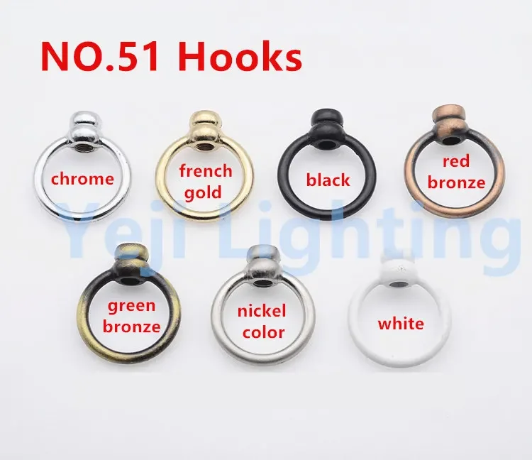 Chandeliers Bar lamp Load bearing hook hanging rings Closed hook for led pendant lights No. 51 ring M10 thread Lamp fittings DIY