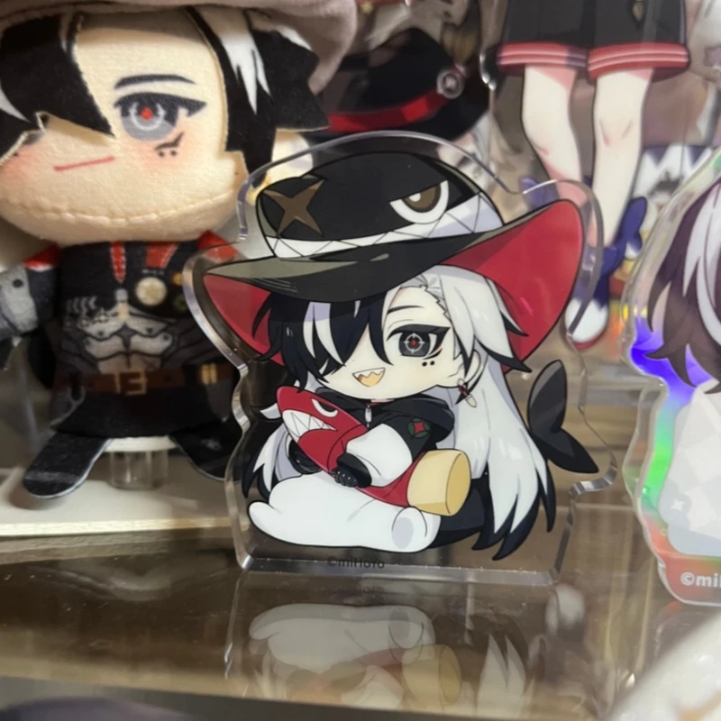 mihoyo Honkai: Star Boys Dormitory Series Cute Q Version Chibi Acrylic Mini Standees Desktop Collection Decoration Toy Gift