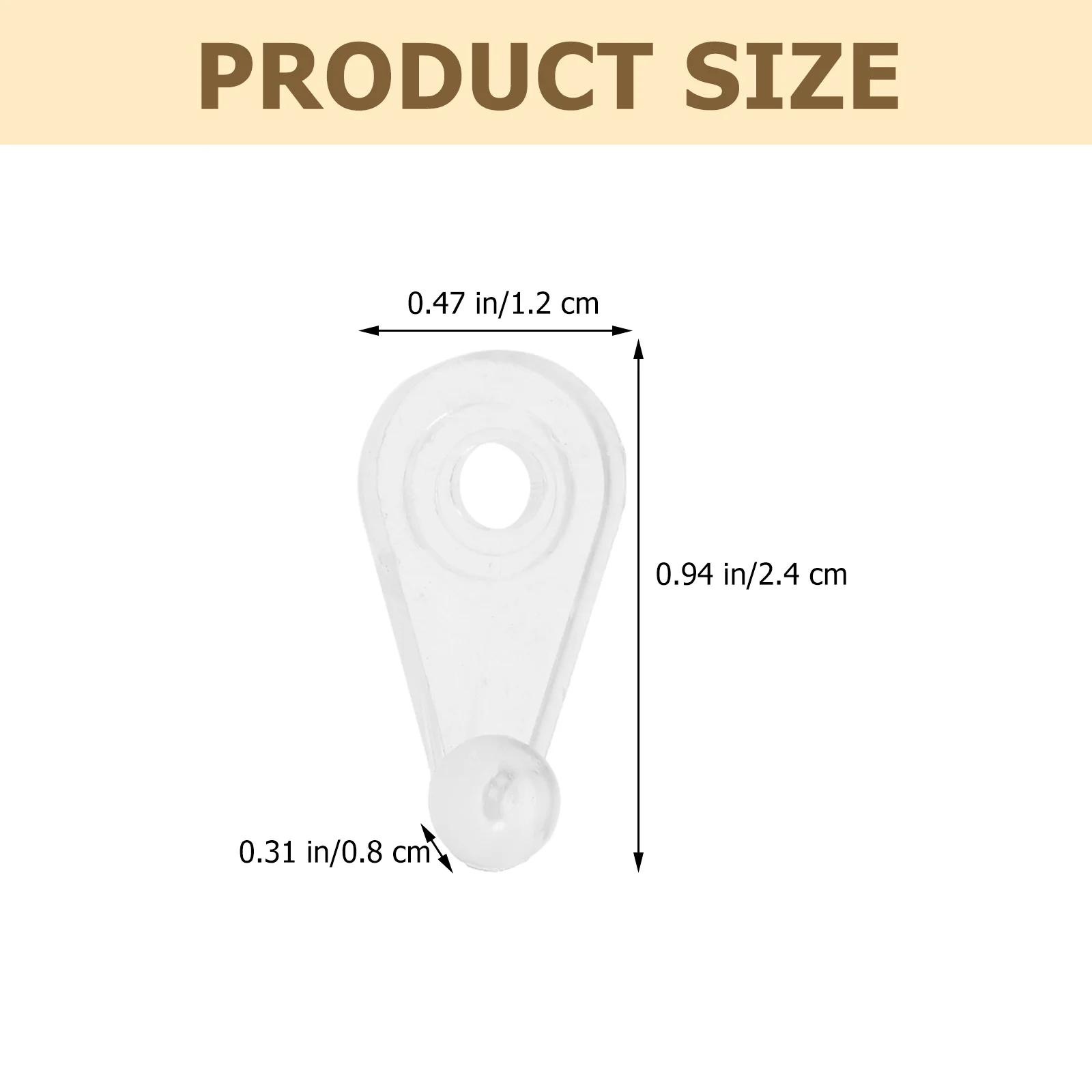 

20pcs Glass Mounting Clips For Mirror Holder Fixing On Glass Acrylic Wood Panels Cabinet Door Hardware Fasteners Bracket