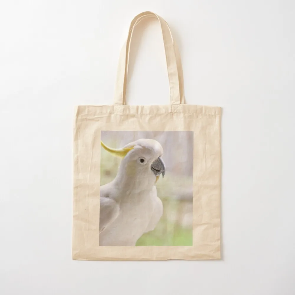 

Sulphur-Crested Cockatoo Tote Bag Women's tote Beach shopper women canvas Canvas