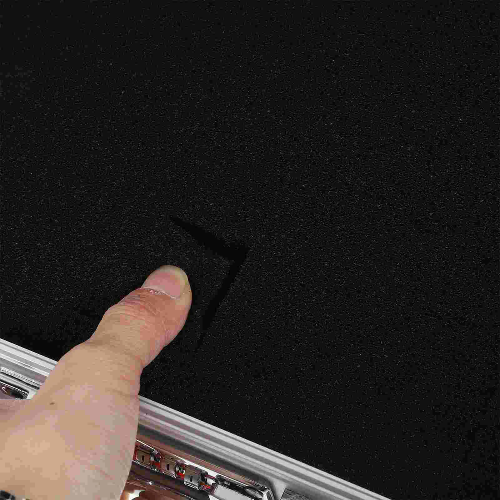Suitcase with Foam Container Tools Storage Maintenance Cotton Metal Briefcase Suitcases