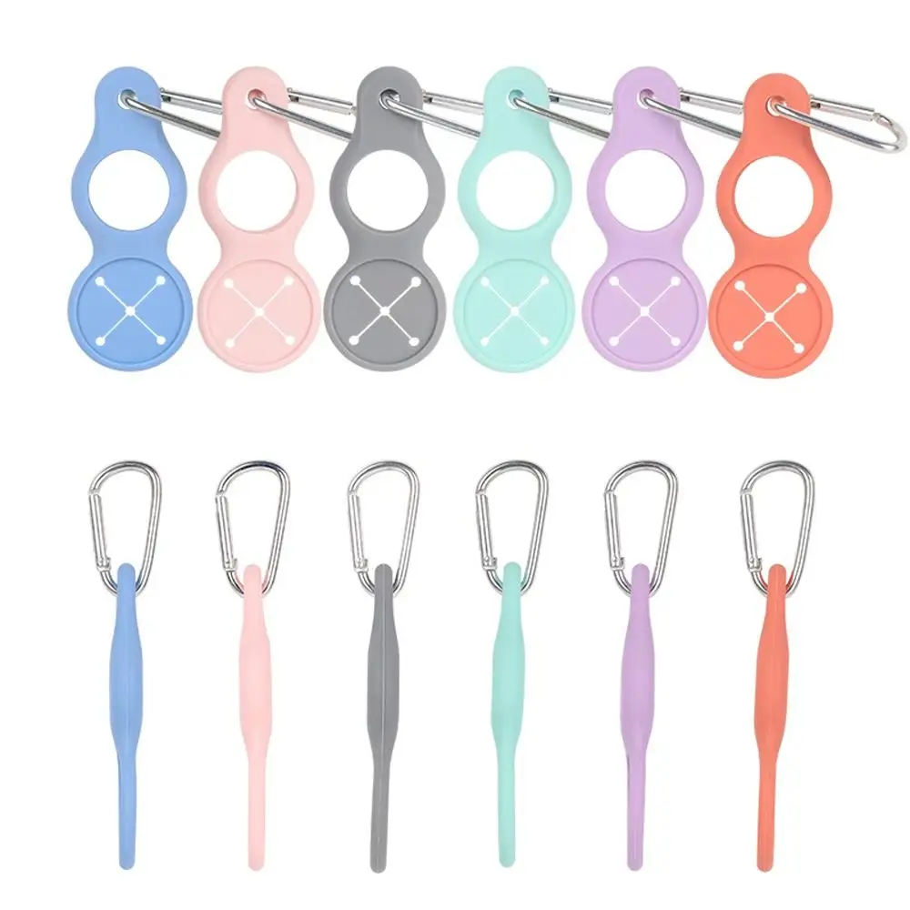 

Food Grade Silicone Sports Kettle Buckle Carabiner Tight Enough Can Free Hands Not Slip Out Multi-purpose