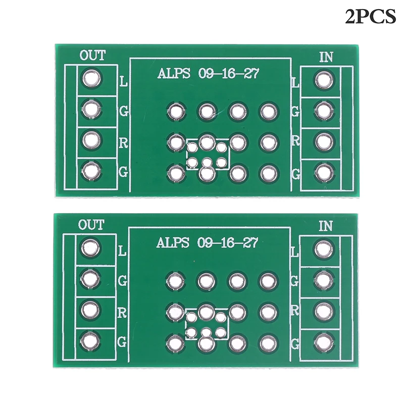 2PCS Potentiometer PCB Board For Amplifier PCB For ALPS 09 Type 16 Type 27 Type