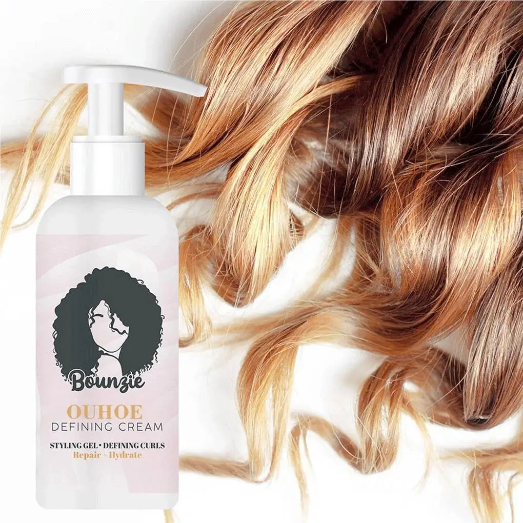 50ml Curl Boost Defining Cream Curly Moisturizing Long Lasting Hold Bounce Perfect Anti Frizz Control Enhancer Hair Care