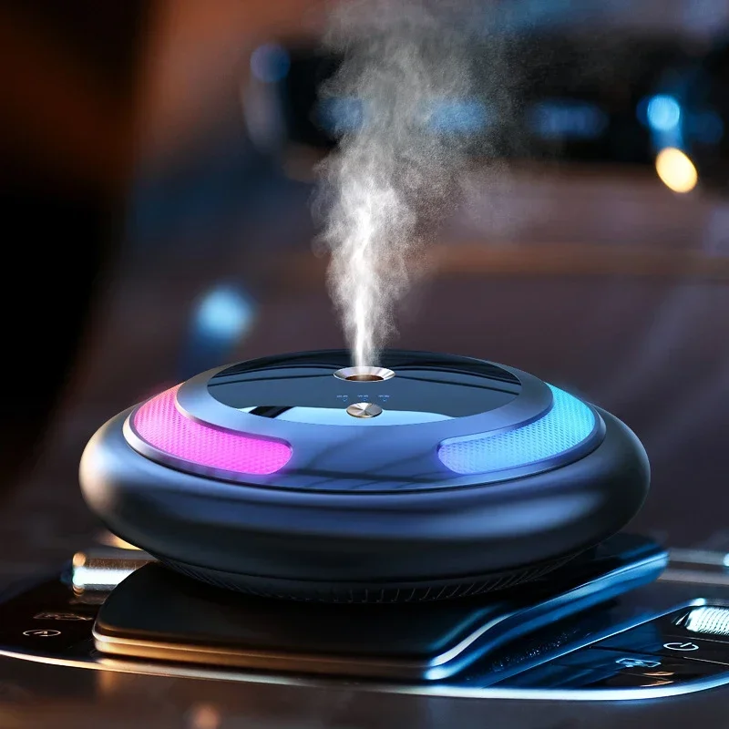 

Smart Car Humidifier Essential Oil Diffuser LED Light Fragrance Aromatherapy Air Freshener Perfume Car Diffuser