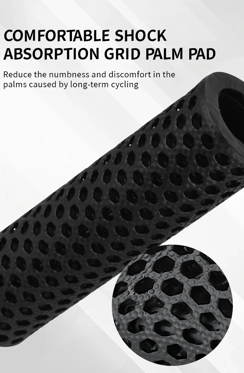 GUSTAVO 3D-gedruckte Fahrradgriffe MTB Mountainbike SHOCK Absorption Lenkerabdeckung Griffe – Detail 6