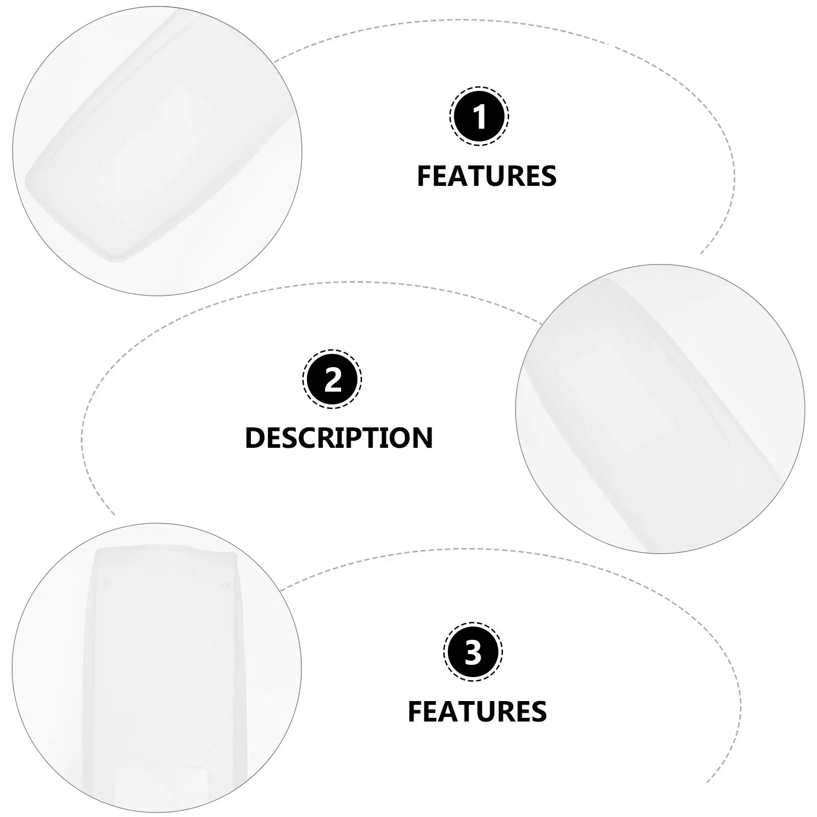 

4pcs Controller Cover Silicone Protector Waterproof Dustproof Remote Case Storage Home Use Non Slip Fashionable Style Remote