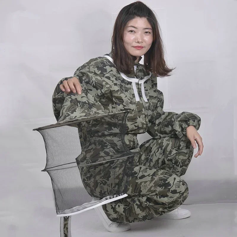 Anti-bee Clothes Beekeeping Protective Clothing Camouflage Professional Beekeeper Protection Equipment