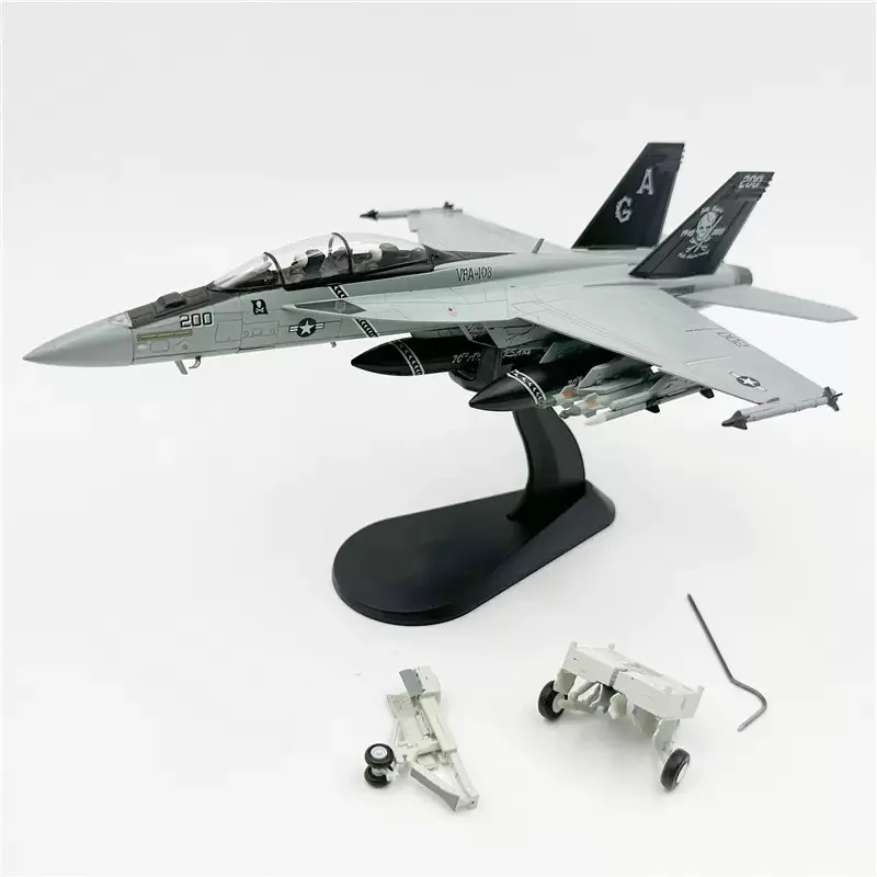 1/72 Scale U.S. F/A-18F Hornet F18 Carrier-Based Fighter Aircraft Diecast Finished Military Plane Model Collection Ornament view 3