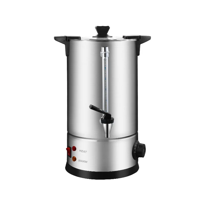 

Stainless steel 304 commercial 110V double-layer boiling bucket 100cups