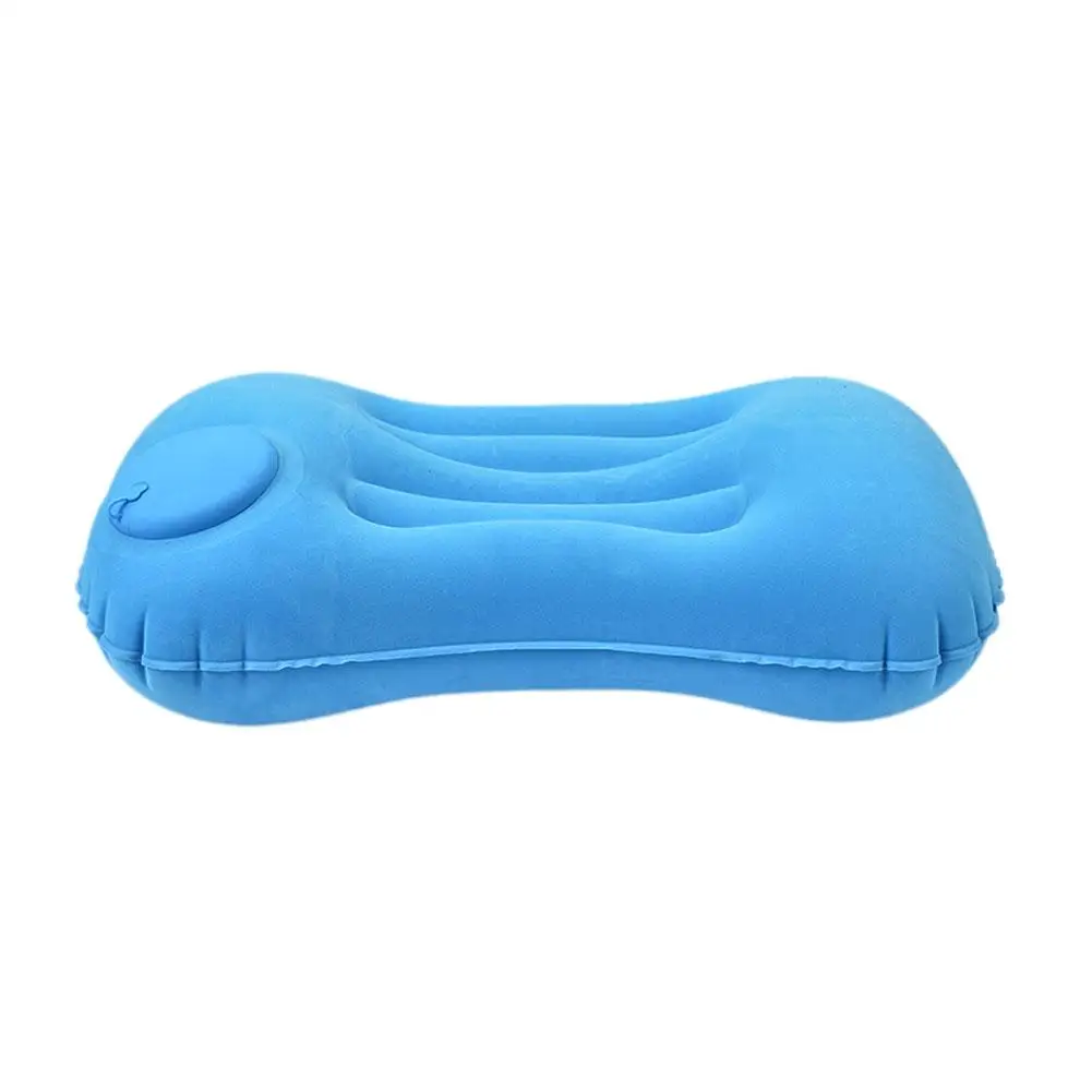 Naturehike Portable TPU Polyseter Inflatable Camping Pillow Mini Travel Air Neck Pillow For Sleeping Rest Relaxing Y6T7