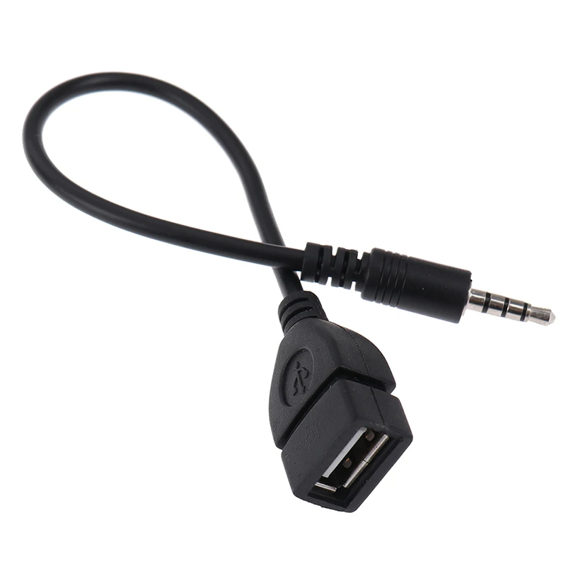 USB to Audio Cable for Car - Play Music Directly with Car Electronics Audio Adapter