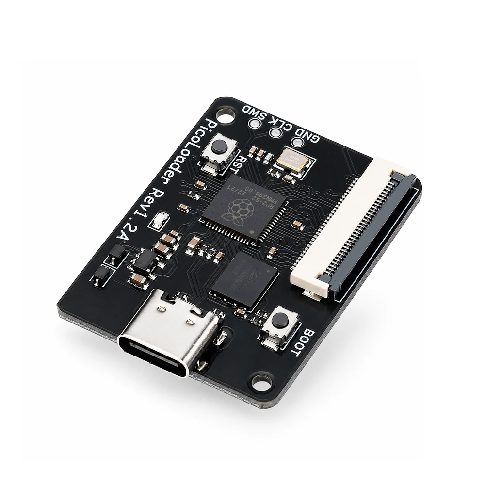 Auroxin Black PicoLoader Rev1.2A 16MB SPI Flash Bezkonieczny Montaż Zestaw Modułu z Wstępnie Zainstalowanym Oprogramowaniem Obsługuje SD Gecko SD2SP2 GC2SD dla GameCube — zdjęcie produktu 6