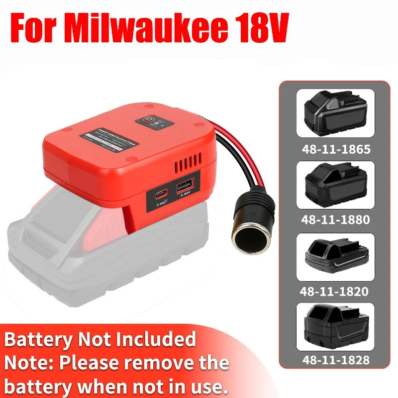 convertisseur-de-puissance-18v-a-12v-adaptateur-compatible-avec-les-batteries-au-lithium-milwaukee-18v-avec-port-usb-type-c-pour-le-bricolage