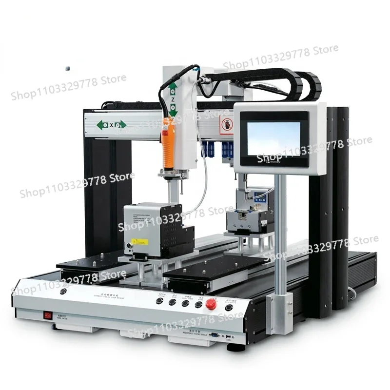 Automatic counting screw machine for mobile phone assembly