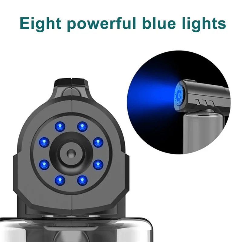 

BMBY-USB-Powered Nano Disinfect Atomizer With Wireless Blue Light Steam Technology For Enhanced Home Security, Black