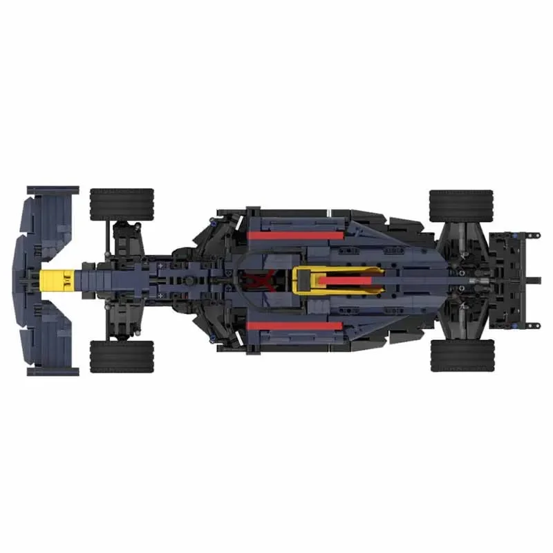 

MOC-95932 Building Block F1 RB16B 1:10 Scale 4WD Racing Stitching Model 1586PCS DIY Birthday Gift Kids Christmas Toys