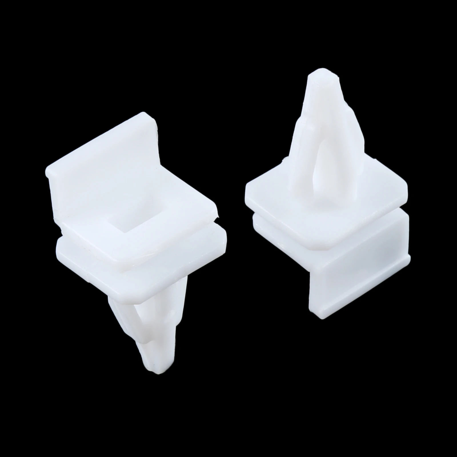 10 Pcs Nylon White Car Side Skirt Sill Seal Panel Mounting Trim Clips For Honda 91513-SM4-000 for Accord/Civic CR-V Legend TSX