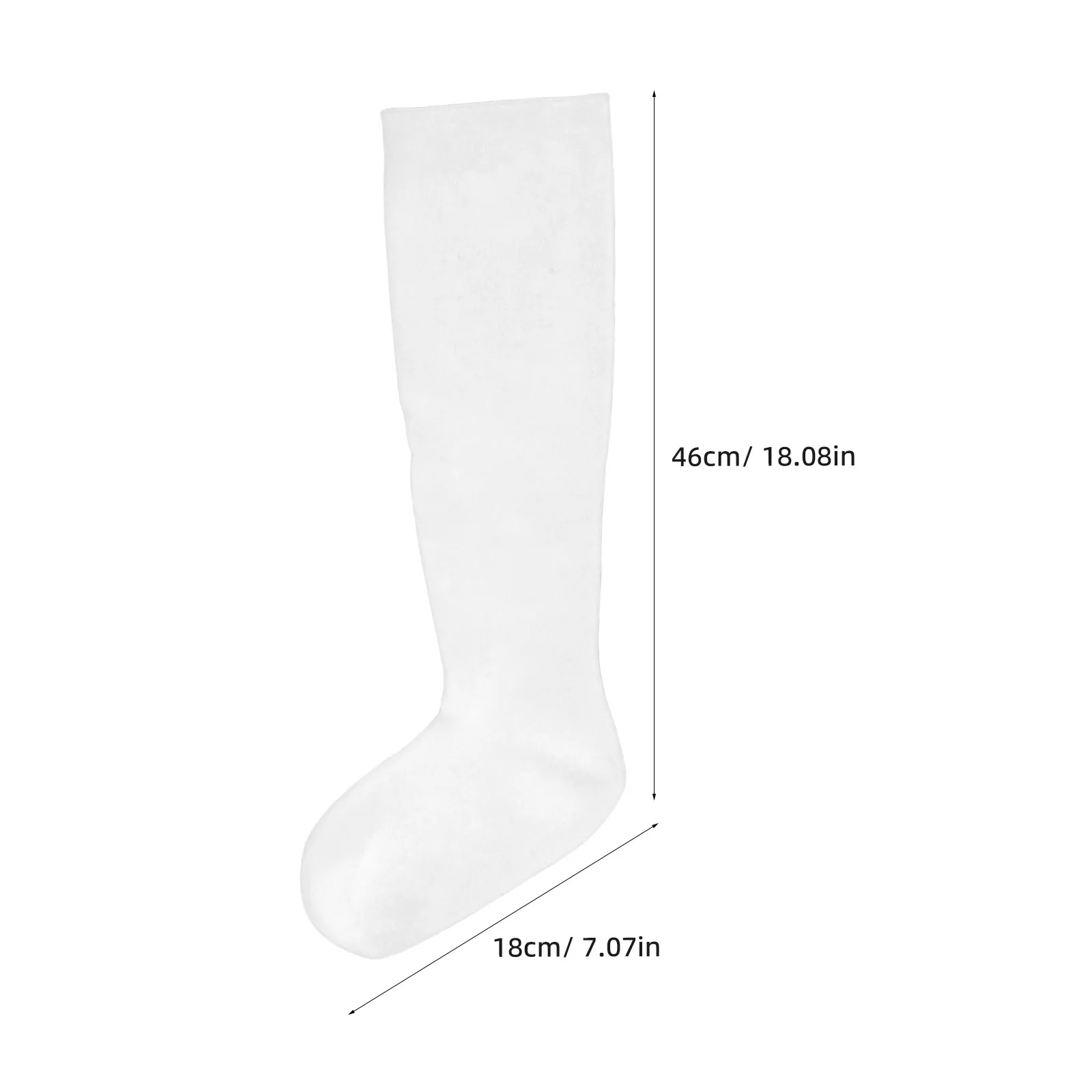 Long Moisturizing Socks Knee High Spa Socks for Men Women Dry Cracked Feet Overnight Repair Foot Care Soft Elastic Breathable view 6