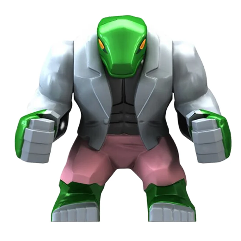 Blind box Mini Marvel Building Blocks Figures Big Goblin Spiderman Iron Man Venom Captain Hawk Deadpool Technic Armor Gift Toys