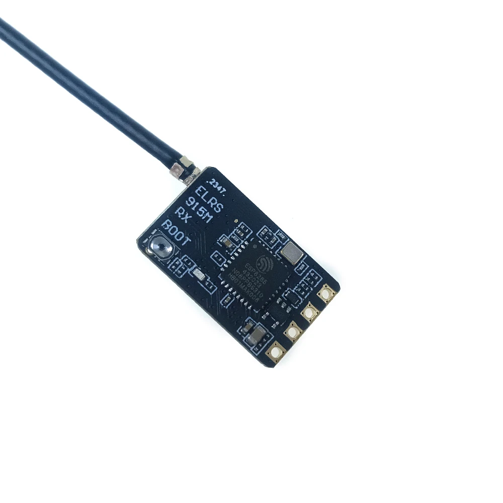 BAYCK ELRS 915MHz / 2.4GHz NANO ExpressLRS Receiver with T type Antenna Support Wifi upgrade for RC FPV Traversing Drones Parts