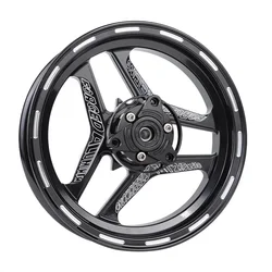 Universal 10*2.15 Motorcycle chrysanthemum-type modified front wheel Rims For CygnusX BWS RSZ Little Monkey M3 M5 Niu Ninebot
