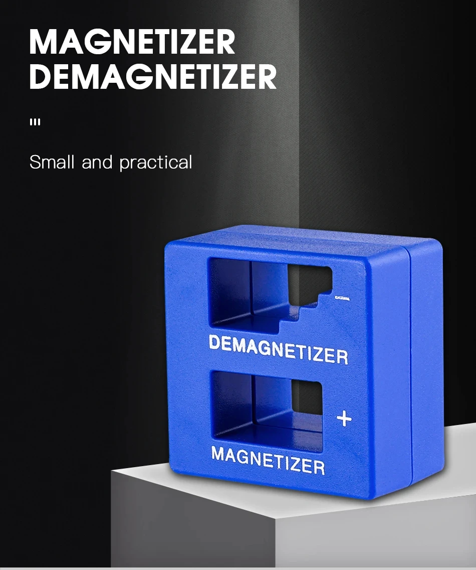 Schraubendreher 2-in-1 Magnetisierer und Entmagnetisierer, Professionelles Magnetisierungswerkzeug für Schraubendreher, Bohrer und Handwerkzeugteile – Detail 10