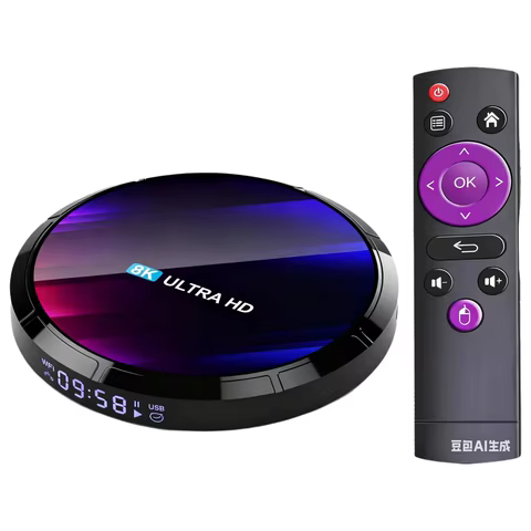 2025 H96MAX 4GB 64GB Android 13 TV BOXES,8K TV Box RK3528 Quad-Core 64bit Cortex-A53 BT 5.0 WIFI6 Android TV BOX