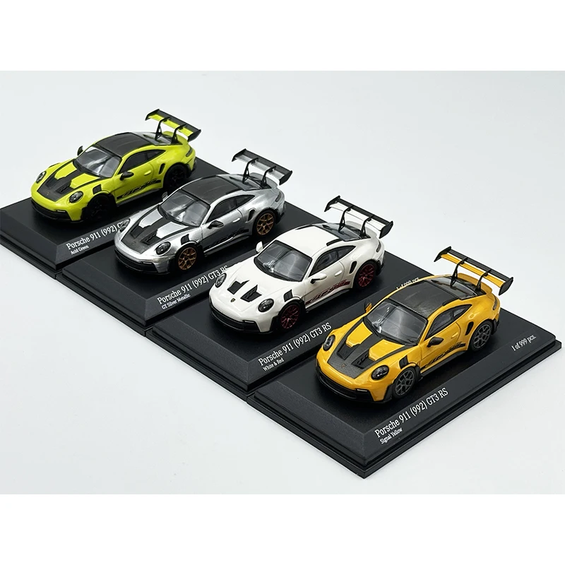 TW In Stock 1:64 Porsche 911 992 GT3 RS Diecast Car Model Collection Miniature Toy Tarmac Works
