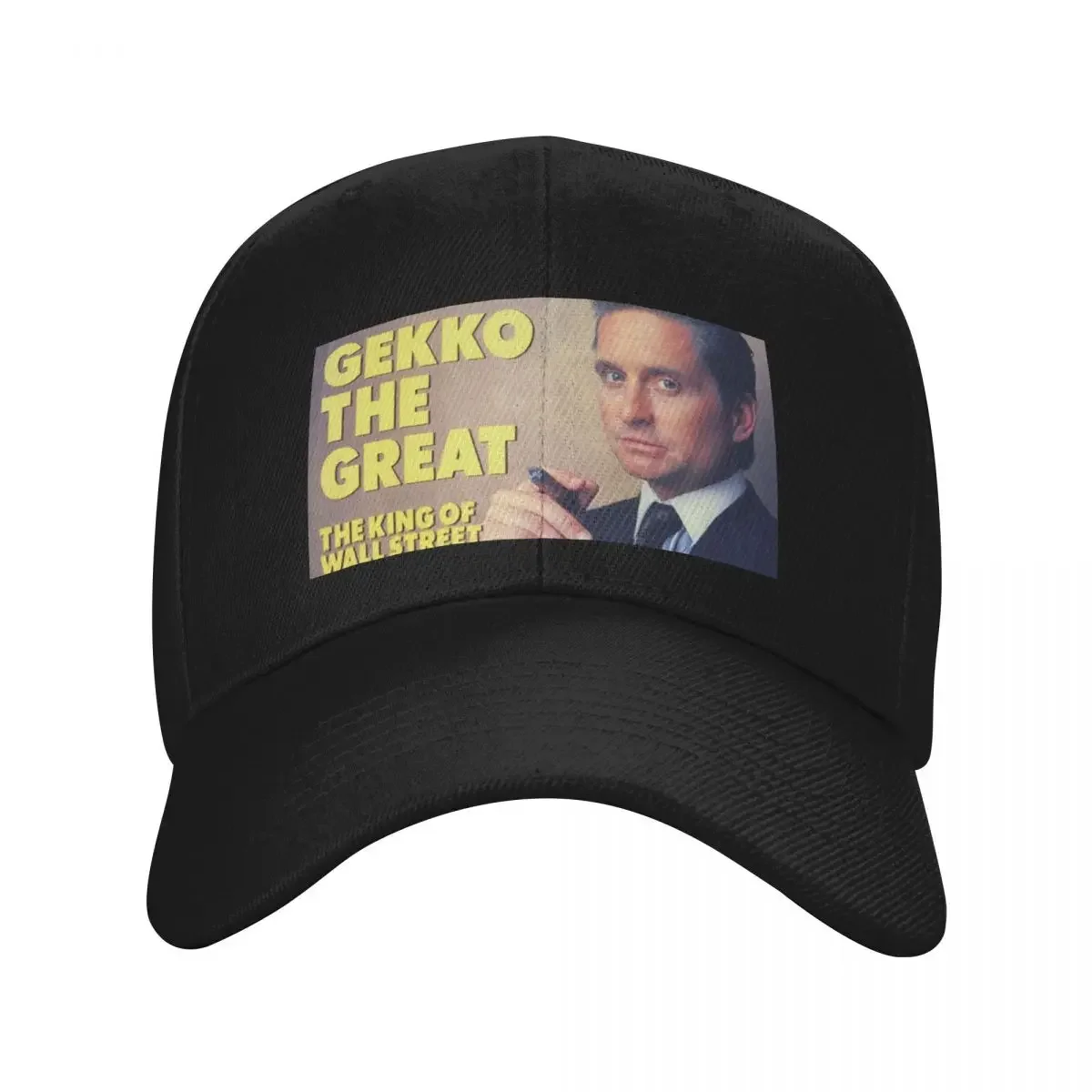 

Gordon Gekko Baseball Cap Golf Wear Vintage Christmas Hat Women's Hats 2025 Men's