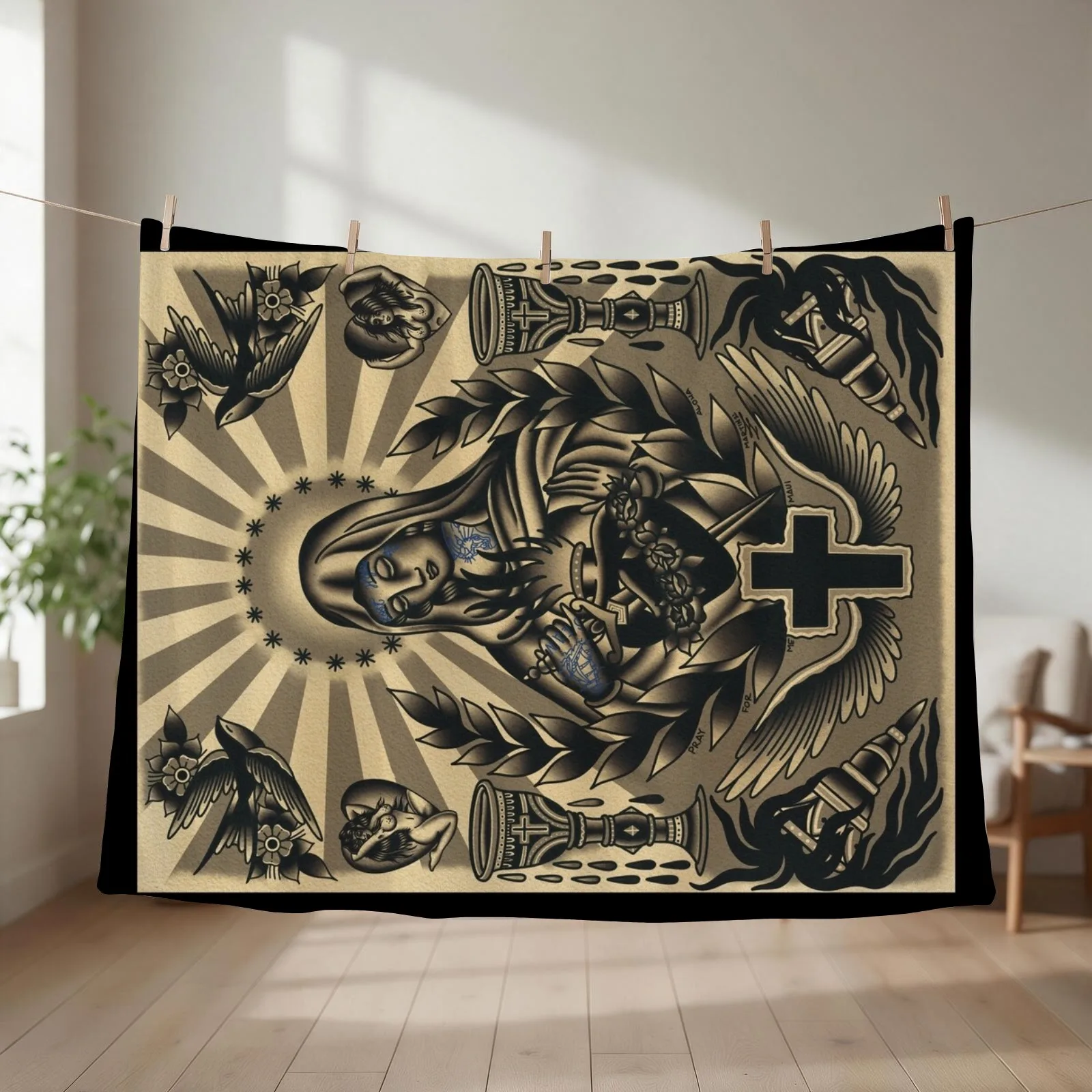 Touching Teal Blush Gray Watercolor Abstract #1 #painting #decor #art Throw Blanket Thermals For Travel Thermal Cute Blankets