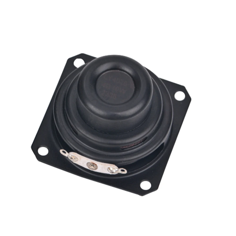 AIYIMA 2 قطعة 45 مللي متر 4 أوم 10 واط مكبرات الصوت 19 الأساسية مربع المطاط حافة مقاوم للماء ندفيب كامل المدى مكبر الصوت لتقوم بها بنفسك الصوت BT أمبير المتكلم