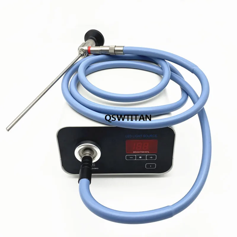 MINI Portable High Brightness LED 30W Medical Industrial Cold Light Source Optical Fiber for Endoscope Surgery ENT