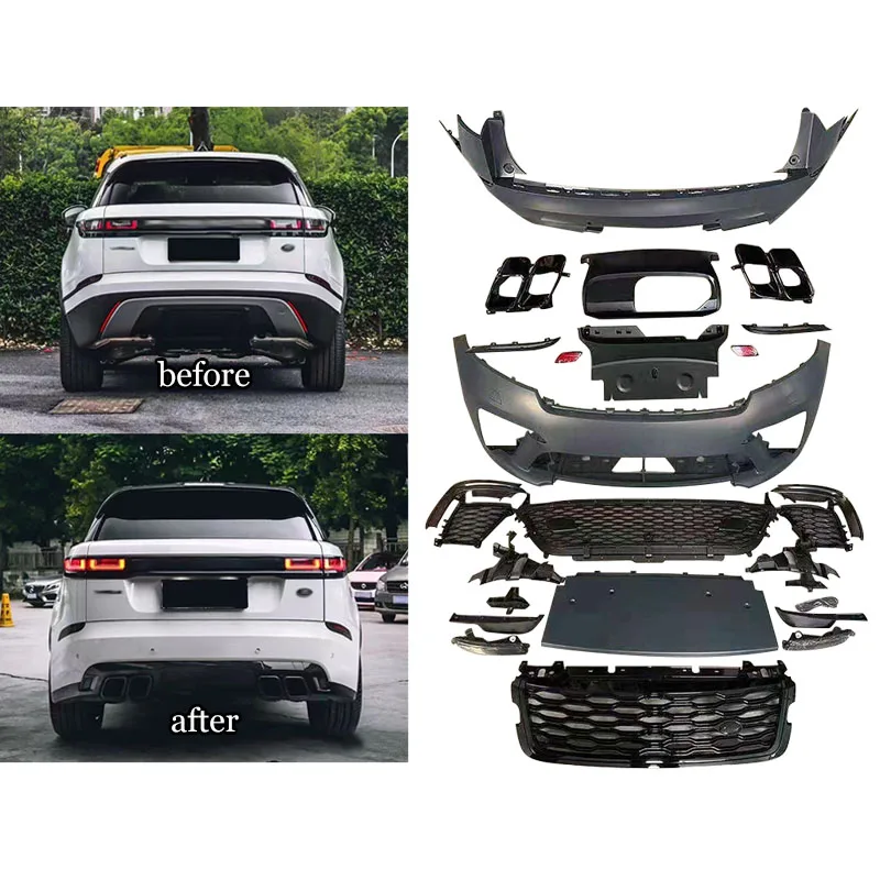 

Модель Land Rover Range Rover Vela 2018, с комплектом корпуса из ПП, обновленный материал с высокой прочностью