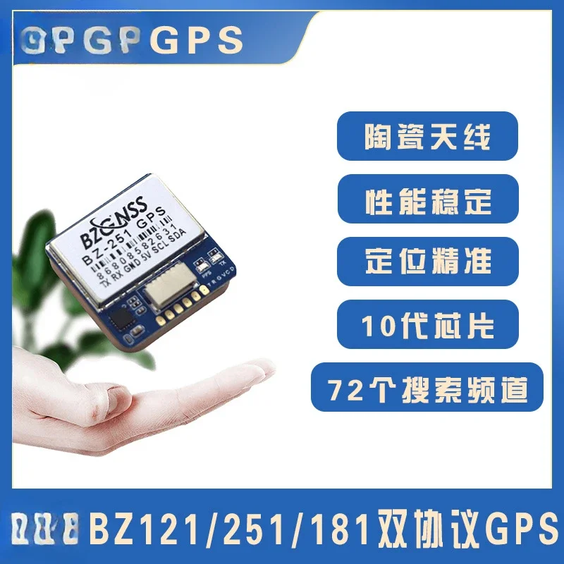 

BZ121 251 181 Dual protocol GPS fixed wing Traverser FPV return rescue F4 F722 flight control