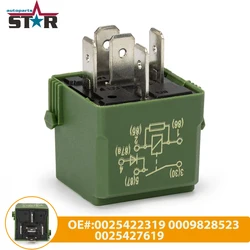 Multi Purpose Relay 5-Prong 002 542 23 19 For Mercedes-Benz C216 W164 W251 W221 C CLS E GLK S 0025422319 0009828523 0025427619