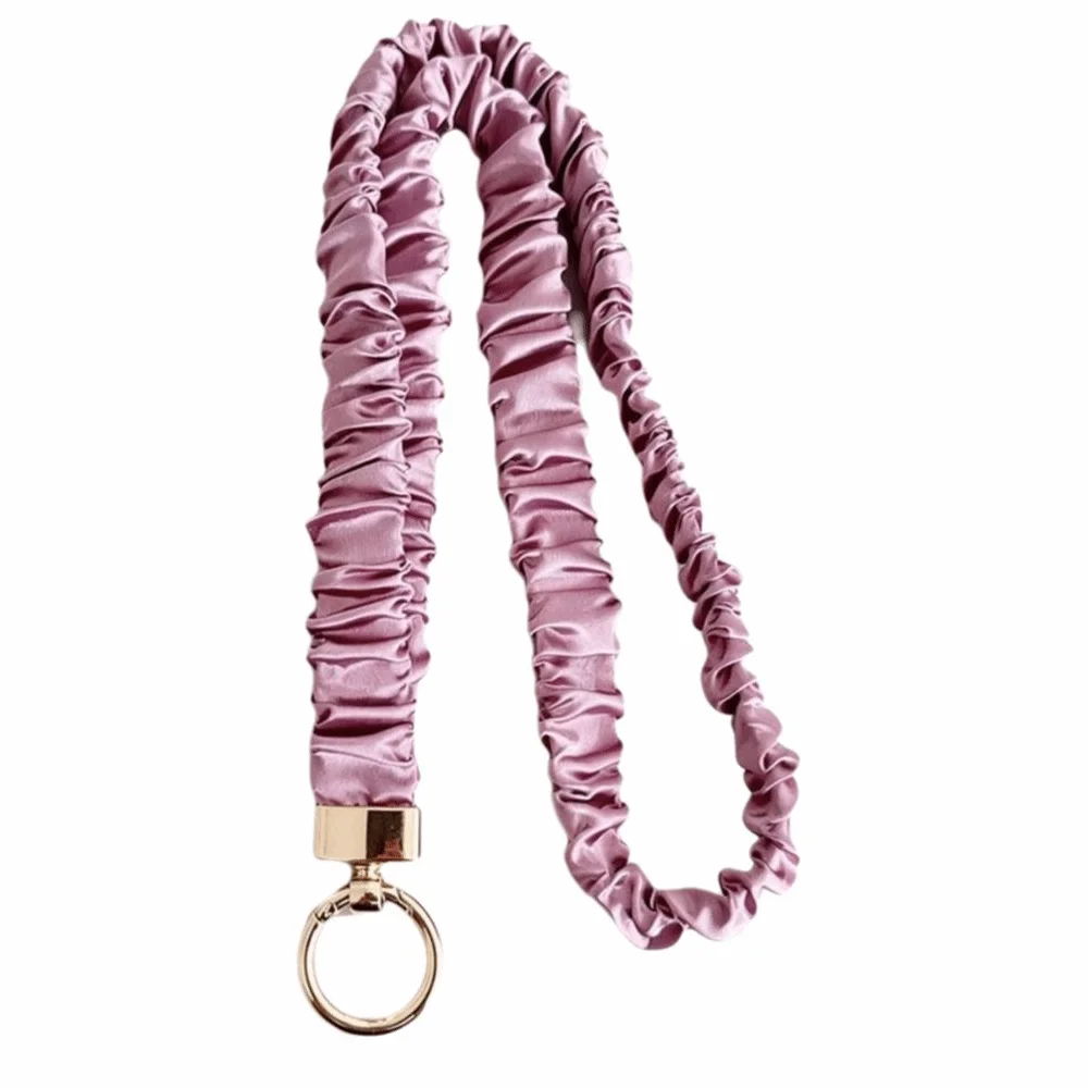 Adjustable Mobile Phone Lanyard Long Neck Hanging Crossbody Phone Strap Metal Buckle Detachable Mobile Phone Chain Men Women