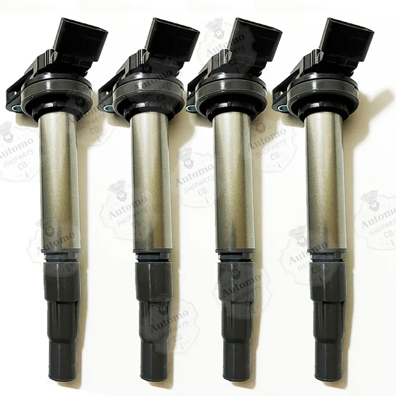 4PCS 90919-02258 UF-596 C1714 UF-619 Ignition Coil For Toyota Corolla Matrix Prius Scion xD 1.8 RAV4 90919 02258 9091902252