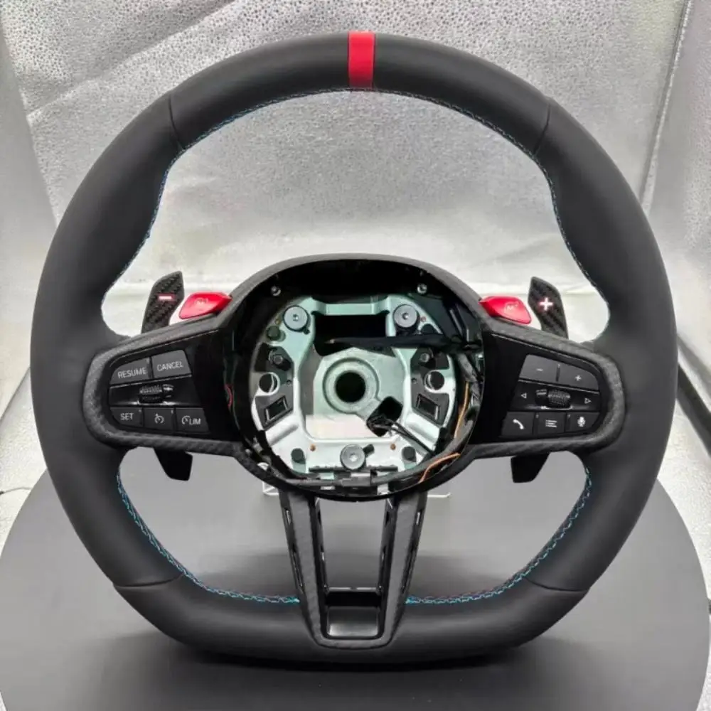 Factory Direct Sales For BMW G‑Series Sport Leather Steering Wheel M3 M4 M5 M6 X3 X5 X6 G01 G12 G20 G29 G30 G35 G37 G80 G82