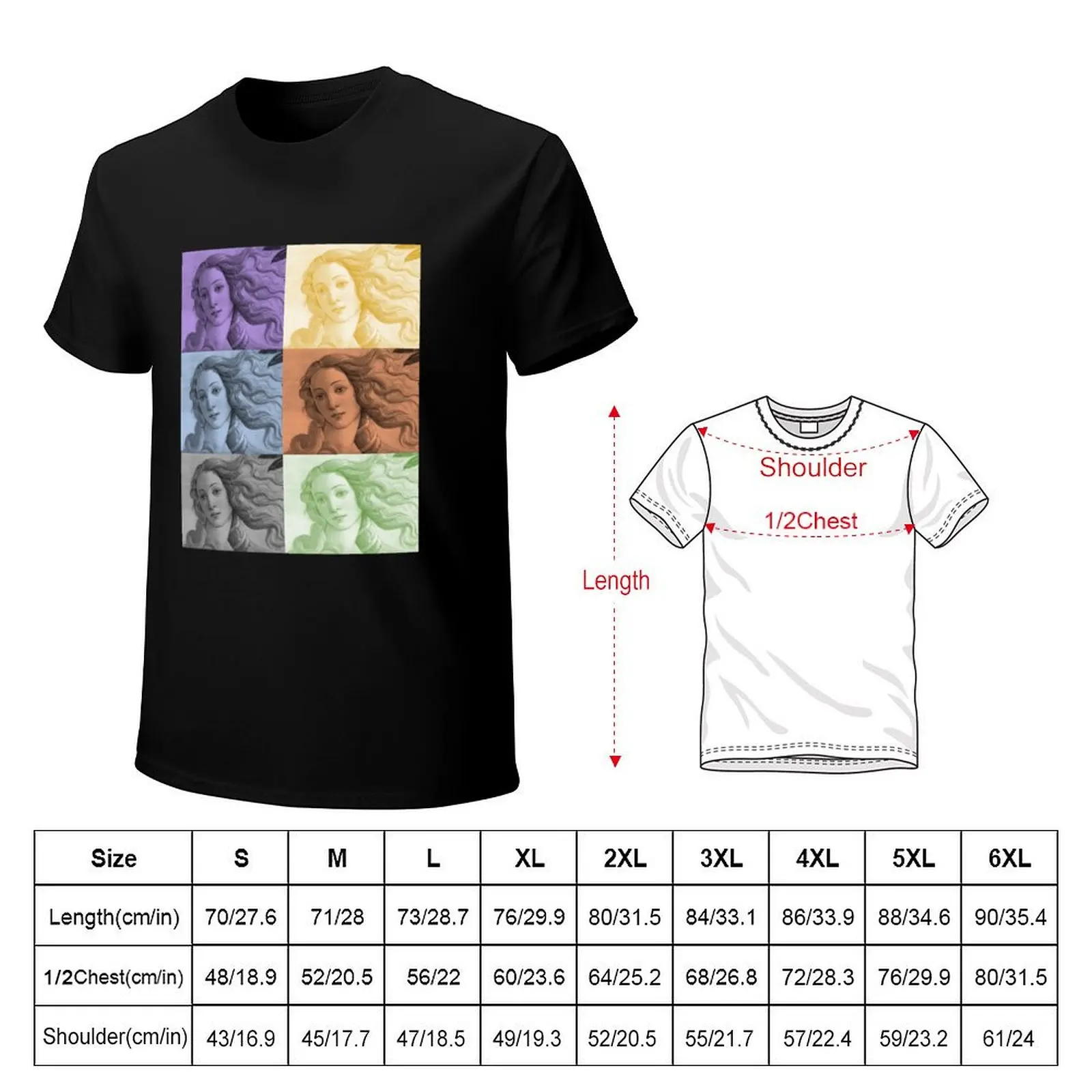 Venus Aphrodite T-Shirt Dry Fit Athletic Short Sleeve Shirt